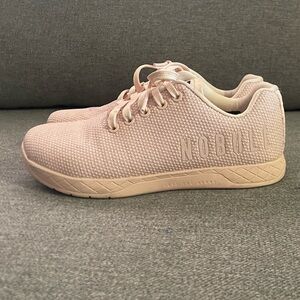 NOBULL Knit Trainer in Pale Pink